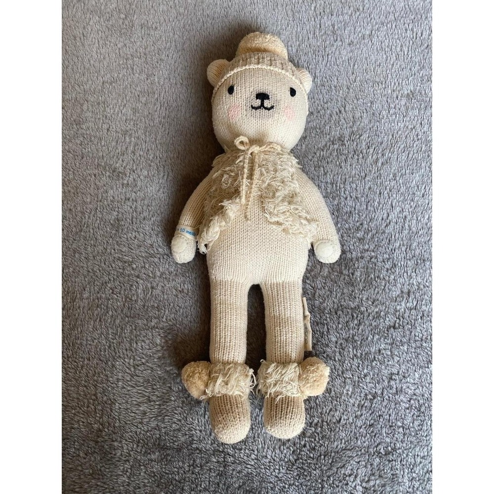 Cuddle and Kind Plush The Letter H or I Initial Peru Handmade Stella s2